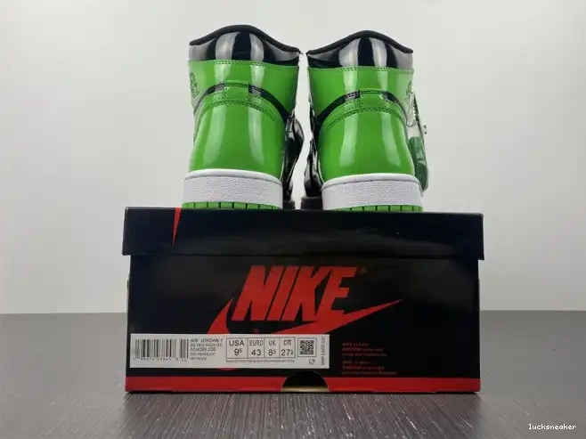 Rep LUCY 1 Green High OG Air Pine 555088-030 Jordan 0606